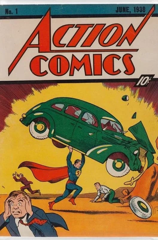 Action Comics #1 comic cover