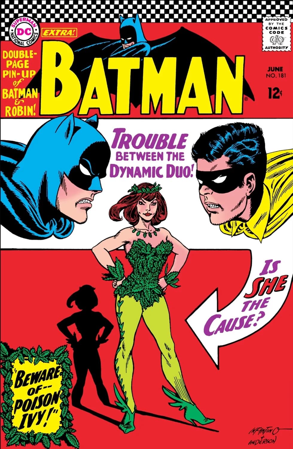 Batman #181 (June 1966) cover