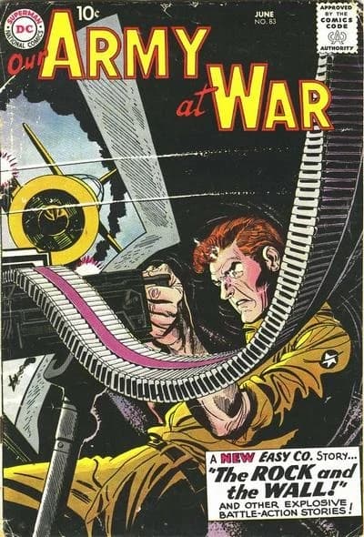 Our Army at War #83 (June 1959) cover