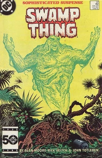 Swamp Thing #37 (June 1985) cover