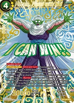 2019 Dragon Ball Super Card Game Masters Clash of Fates (DBS-TB03) #TB3-053_SPR Piccolo, Fused with Nail Special Rare; official card image from the Bandai card database; publisher sample markings retained where present