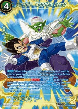 2026 Dragon Ball Super Card Game Masters Impact Beyond Dimensions (DBS-B31) #BT31-032_PR Piccolo, Wooden Actor Special Rare; official card image from the Bandai card database; publisher sample markings retained where present