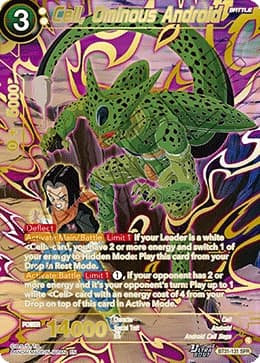 2026 Dragon Ball Super Card Game Masters Impact Beyond Dimensions (DBS-B31) #BT31-131_SPR Cell, Ominous Android Special Rare; official card image from the Bandai card database; publisher sample markings retained where present
