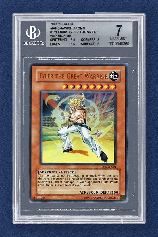 Tyler the Great Warrior TYL-EN001 slab front, graded BGS 7