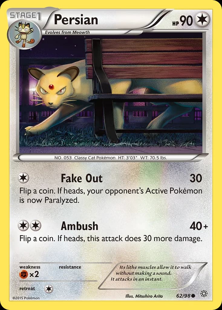 Ancient Origins Persian card front, 62/98