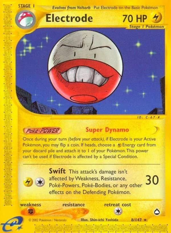 Electrode card front, Aquapolis 8/147