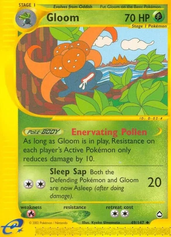 Gloom card front, Aquapolis 49/147