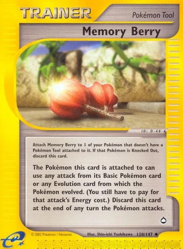 Memory Berry card front, Aquapolis 128/147