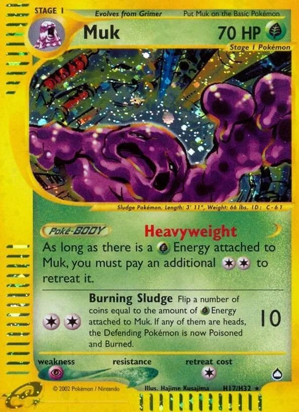 Muk card front, Aquapolis H17/H32