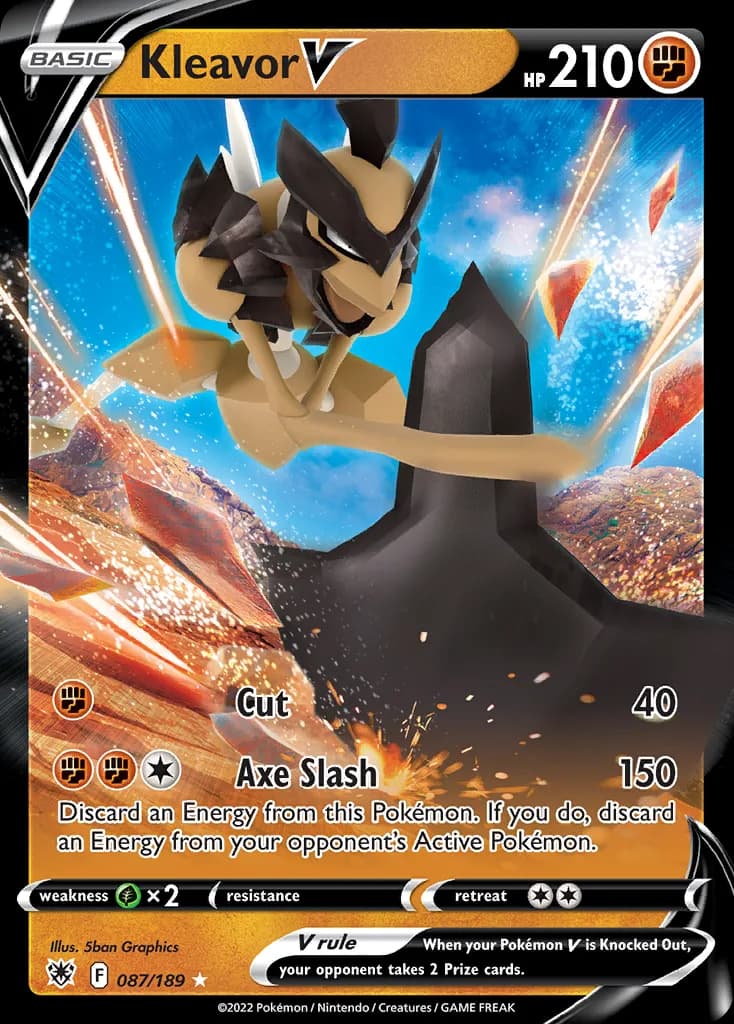 Astral Radiance Kleavor V card front, 87/189