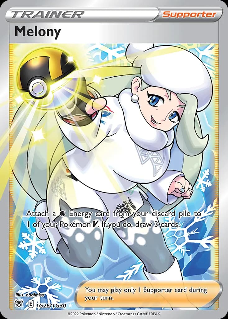 Astral Radiance Melony card front, TG26/TG30