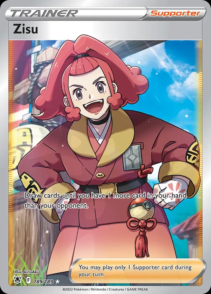 Astral Radiance Zisu card front, 189/189