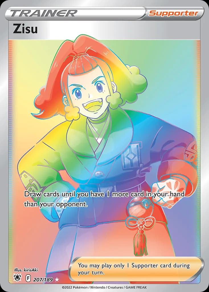 Astral Radiance Zisu card front, 207/189