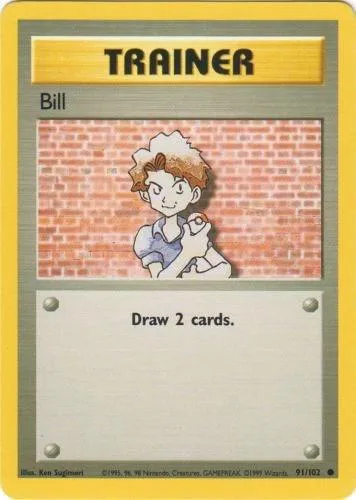 Unlimited Bill card front, Base Set 91/102