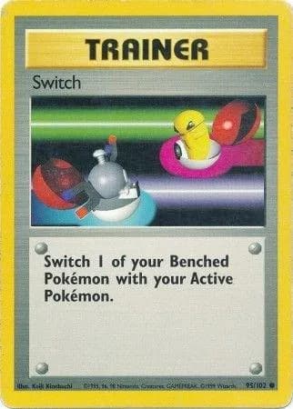 Unlimited Switch card front, Base Set 95/102