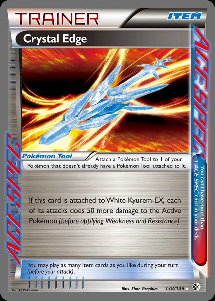 Boundaries Crossed Crystal Edge card front, 138/149