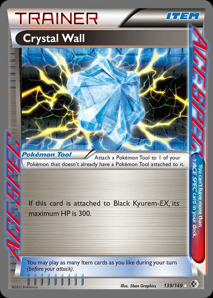 Boundaries Crossed Crystal Wall card front, 139/149