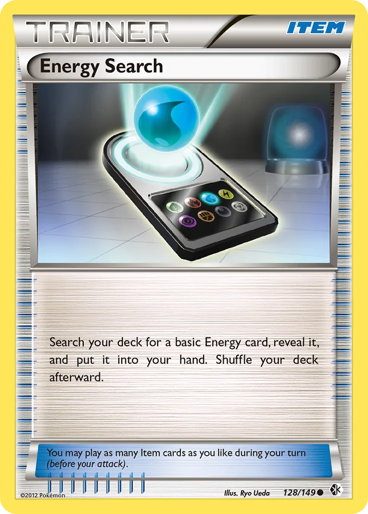 Boundaries Crossed Energy Search card front, 128/149