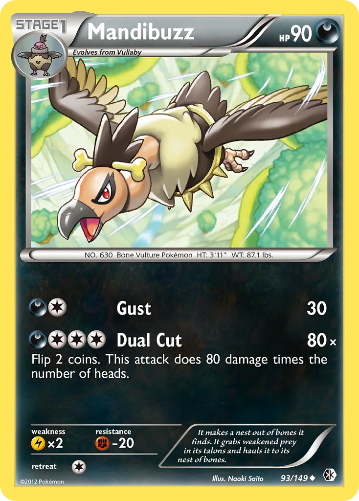 Boundaries Crossed Mandibuzz card front, 93/149