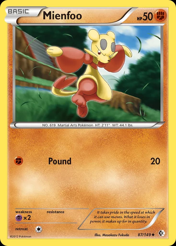 Boundaries Crossed Mienfoo card front, 87/149