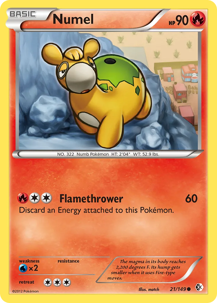 Boundaries Crossed Numel card front, 21/149