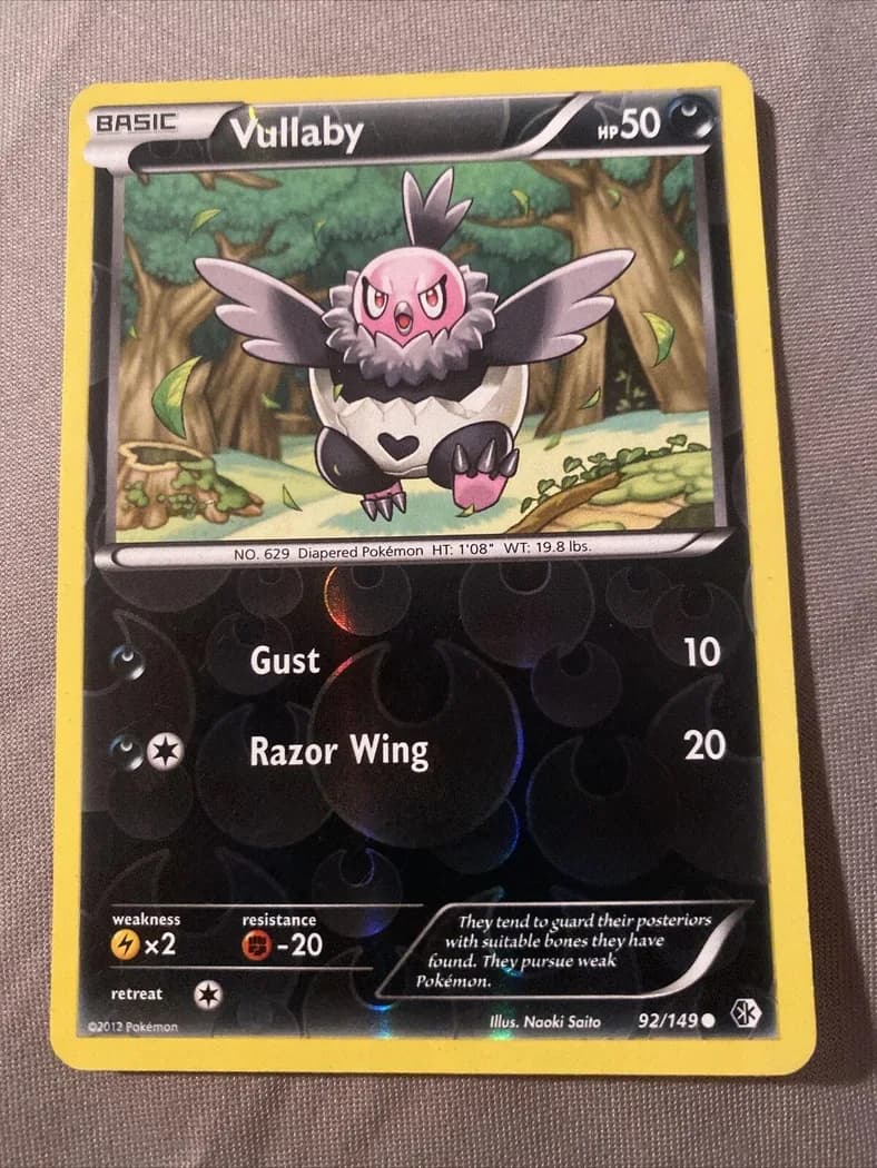 Vullaby reverse holo card front, Boundaries Crossed 92/149