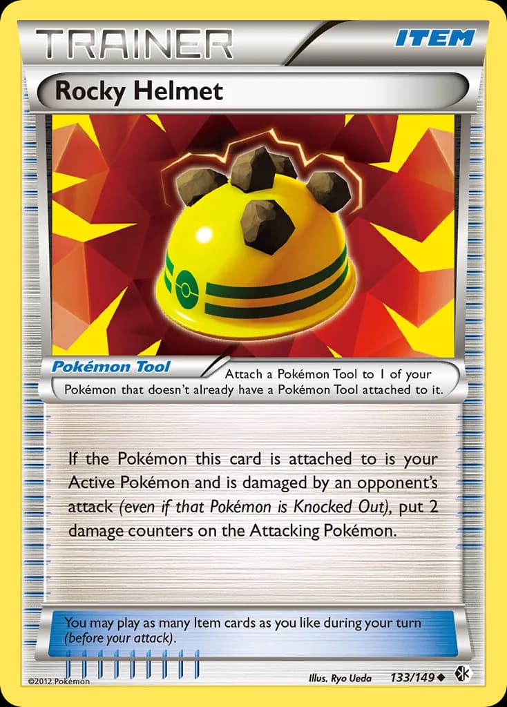 Boundaries Crossed Rocky Helmet card front, 133/149