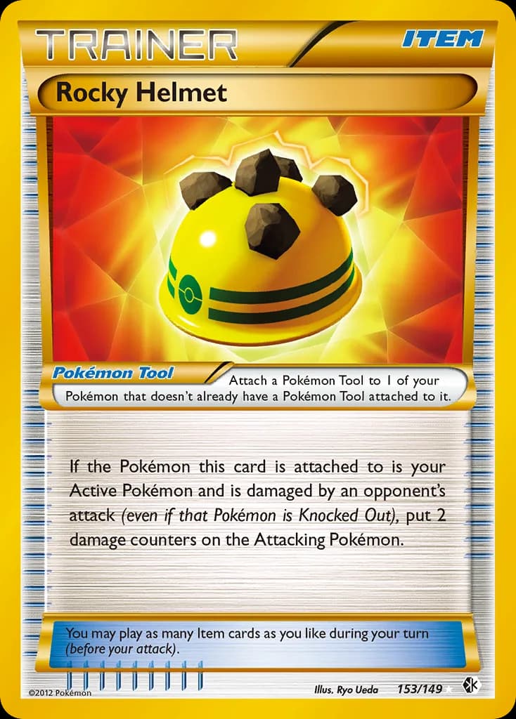 Boundaries Crossed Rocky Helmet card front, 153/149