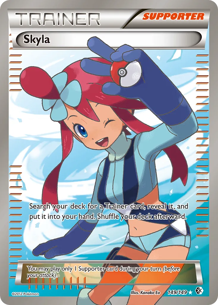 Boundaries Crossed Skyla card front, 149/149
