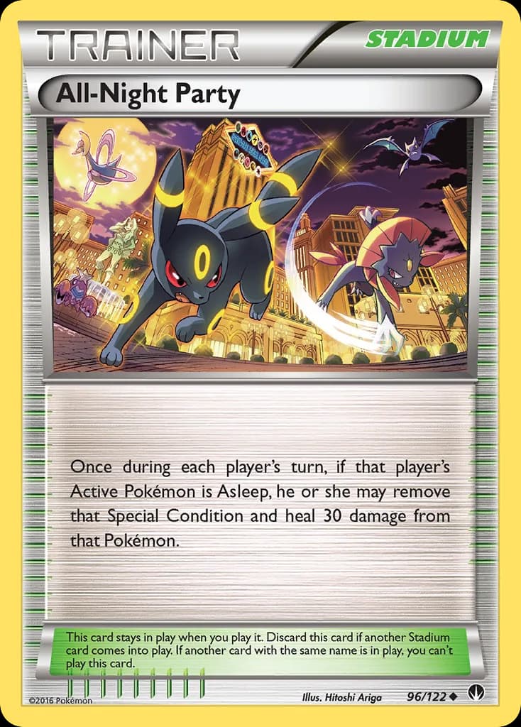BREAKpoint All-Night Party card front, 96/122