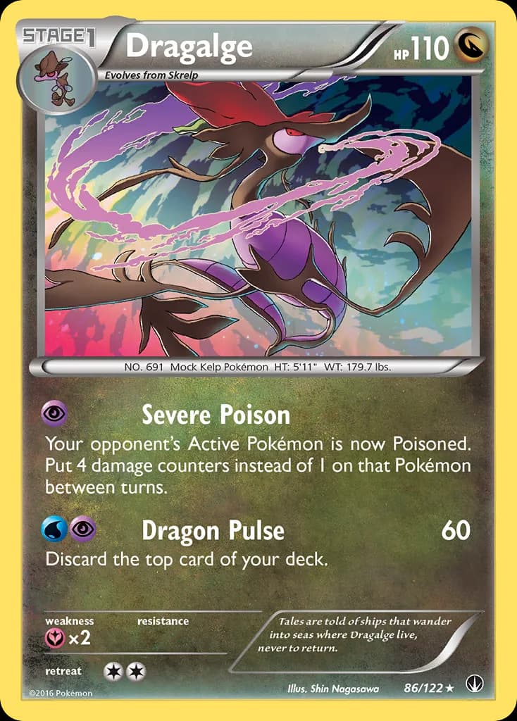 BREAKpoint Dragalge card front, 86/122
