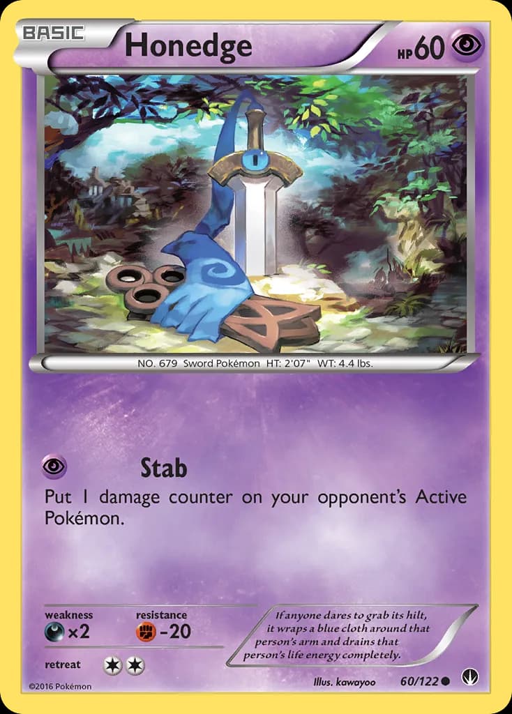 BREAKpoint Honedge card front, 60/122