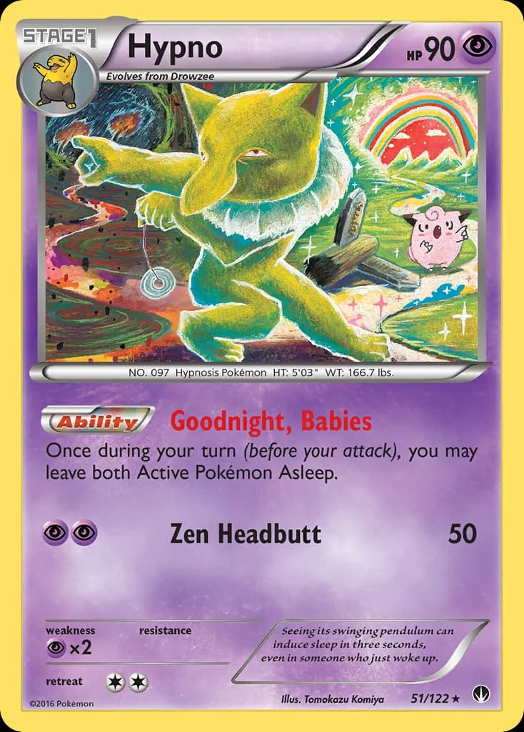 BREAKpoint Hypno card front, 51/122