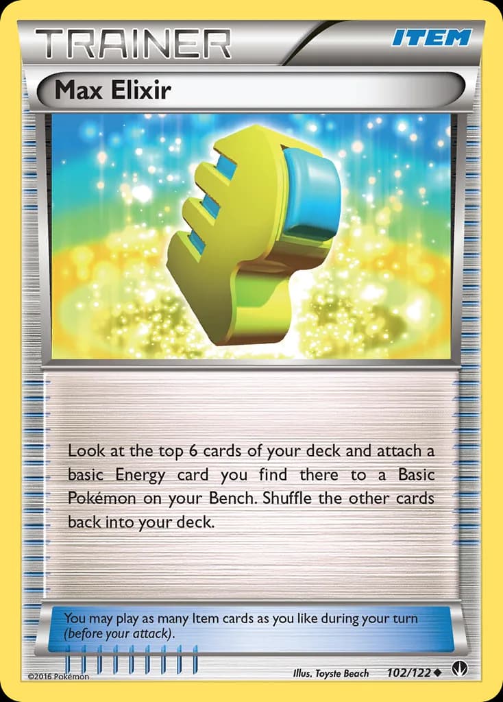 BREAKpoint Max Elixir card front, 102/122