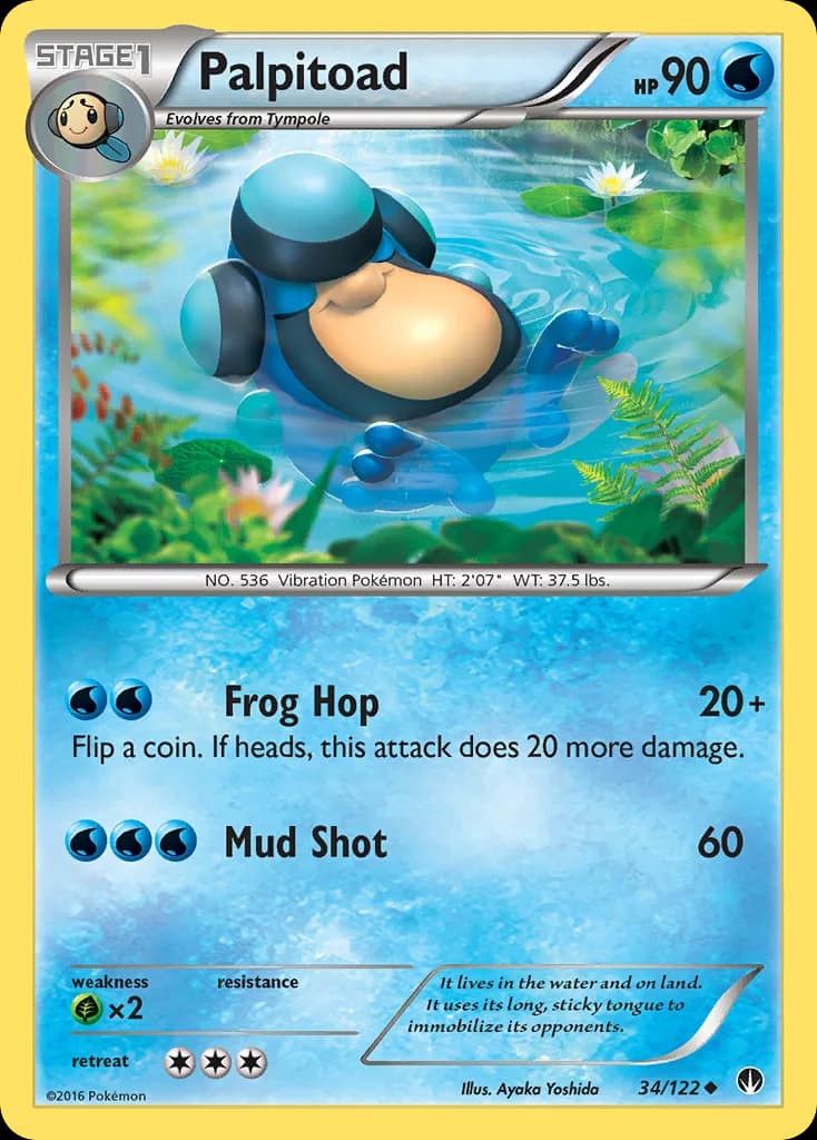 BREAKpoint Palpitoad card front, 34/122