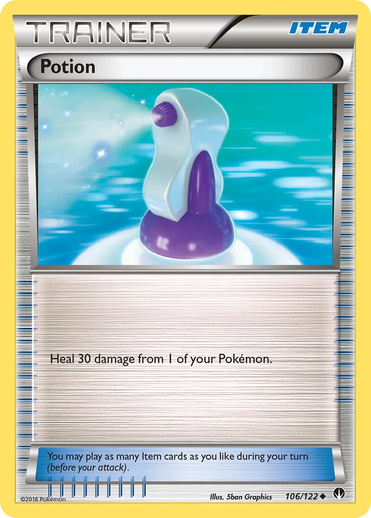 BREAKpoint Potion card front, 106/122