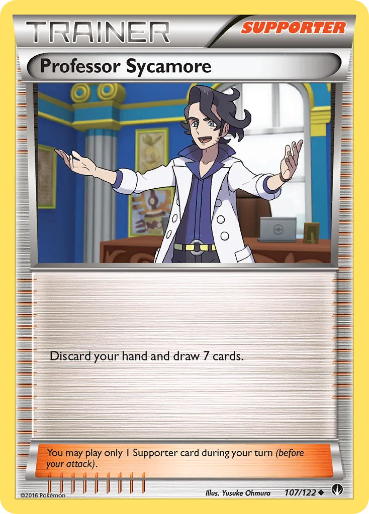 BREAKpoint Professor Sycamore card front, 107/122