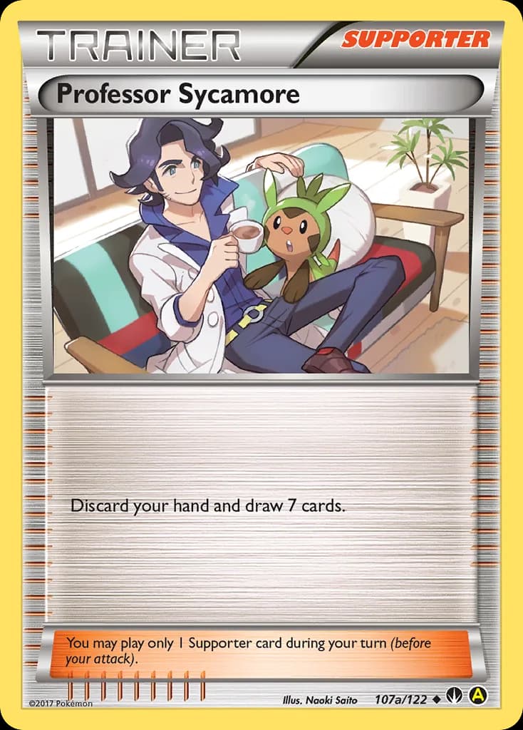 BREAKpoint Professor Sycamore card front, 107a/122