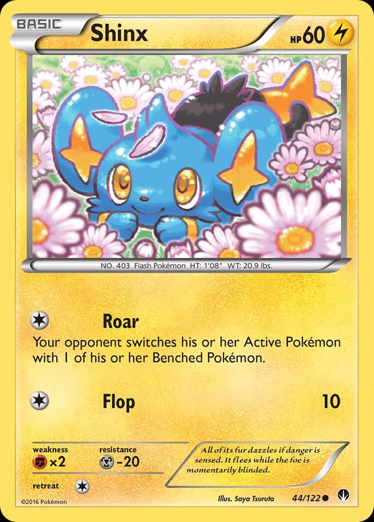 BREAKpoint Shinx card front, 44/122