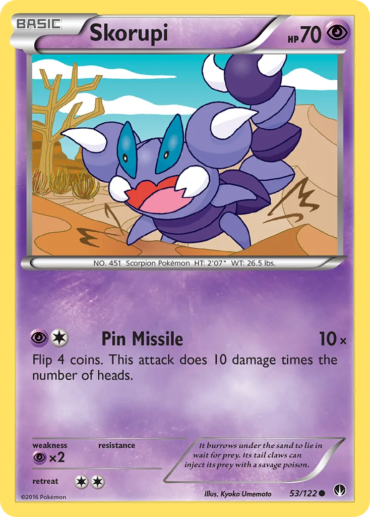BREAKpoint Skorupi card front, 53/122
