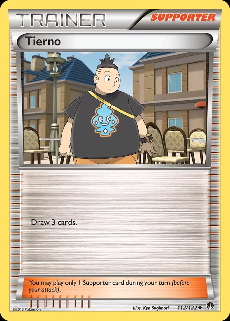 BREAKpoint Tierno card front, 112/122