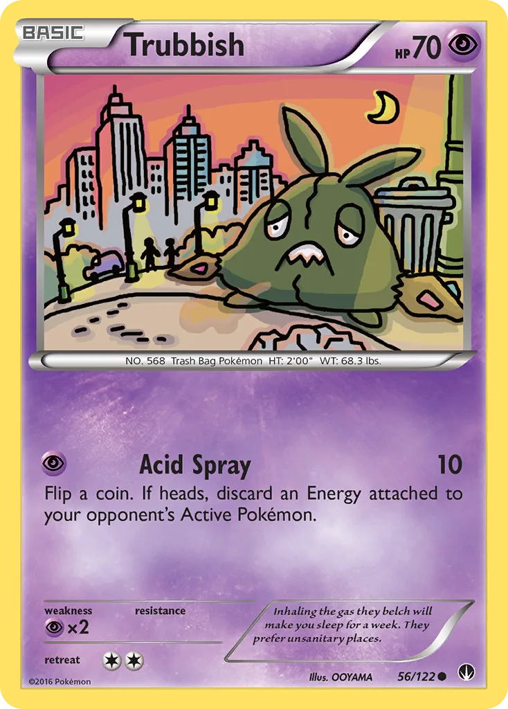 BREAKpoint Trubbish card front, 56/122