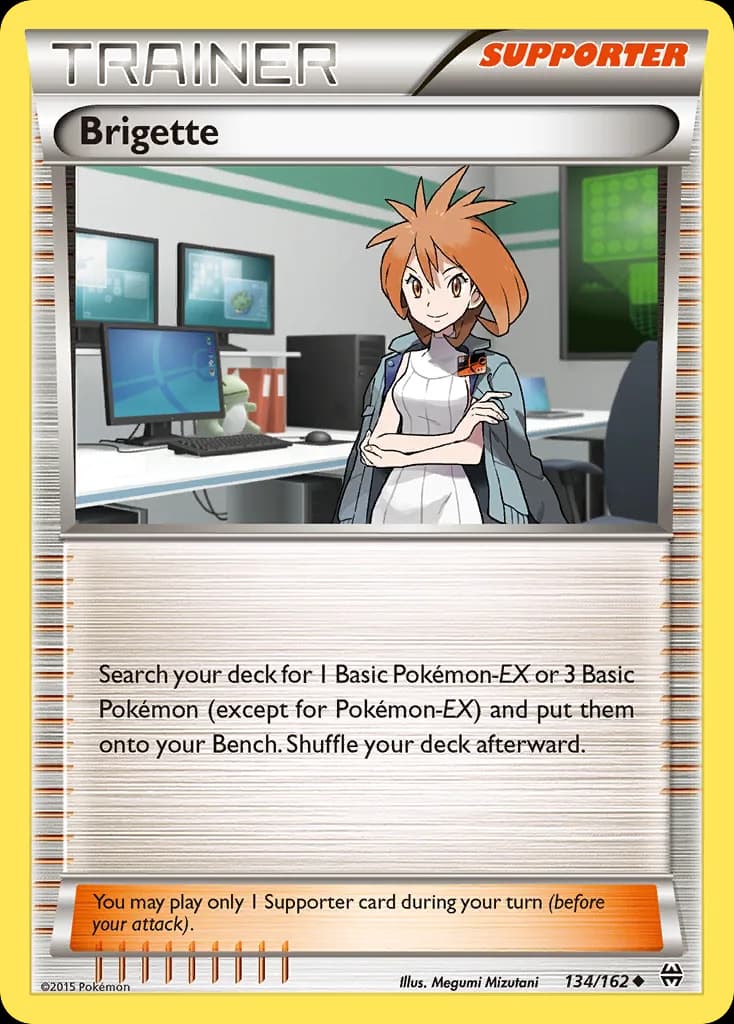 BREAKthrough Brigette card front, 134/162