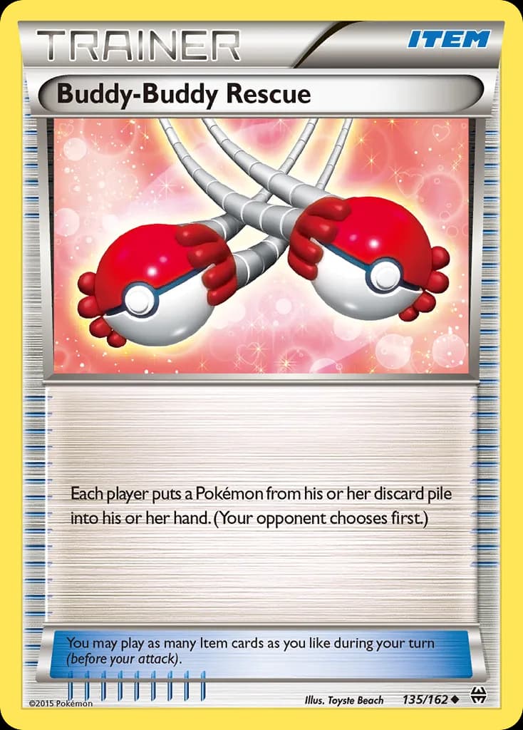 BREAKthrough Buddy-Buddy Rescue card front, 135/162