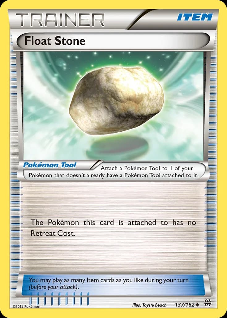 BREAKthrough Float Stone card front, 137/162