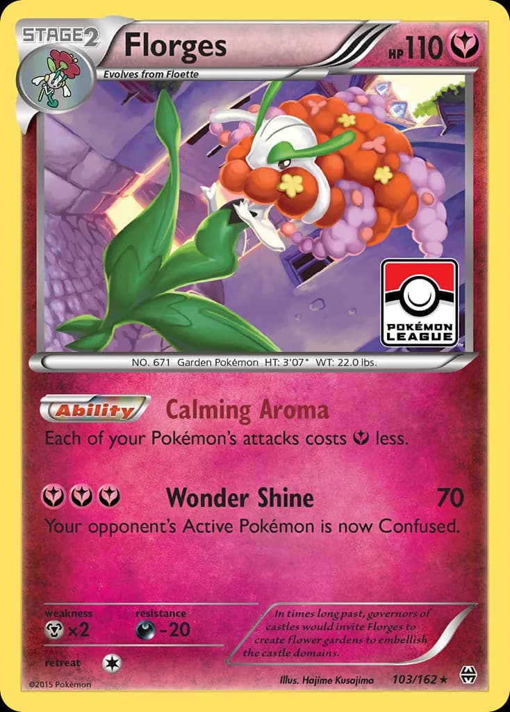 BREAKthrough Florges card front, 103/162