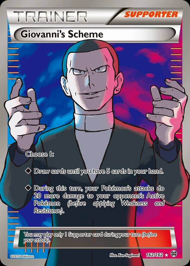 BREAKthrough Giovanni's Scheme card front, 162/162