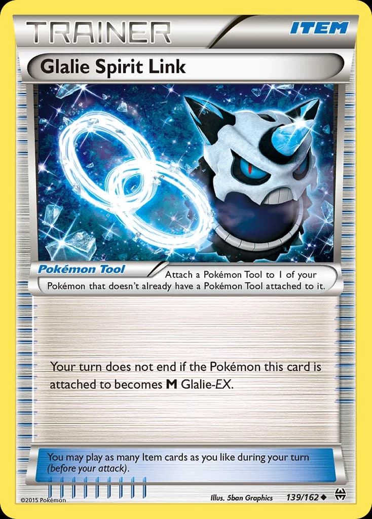 BREAKthrough Glalie Spirit Link card front, 139/162
