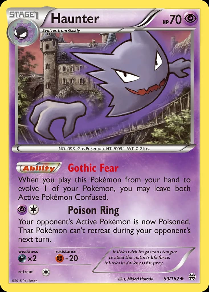 BREAKthrough Haunter card front, 59/162
