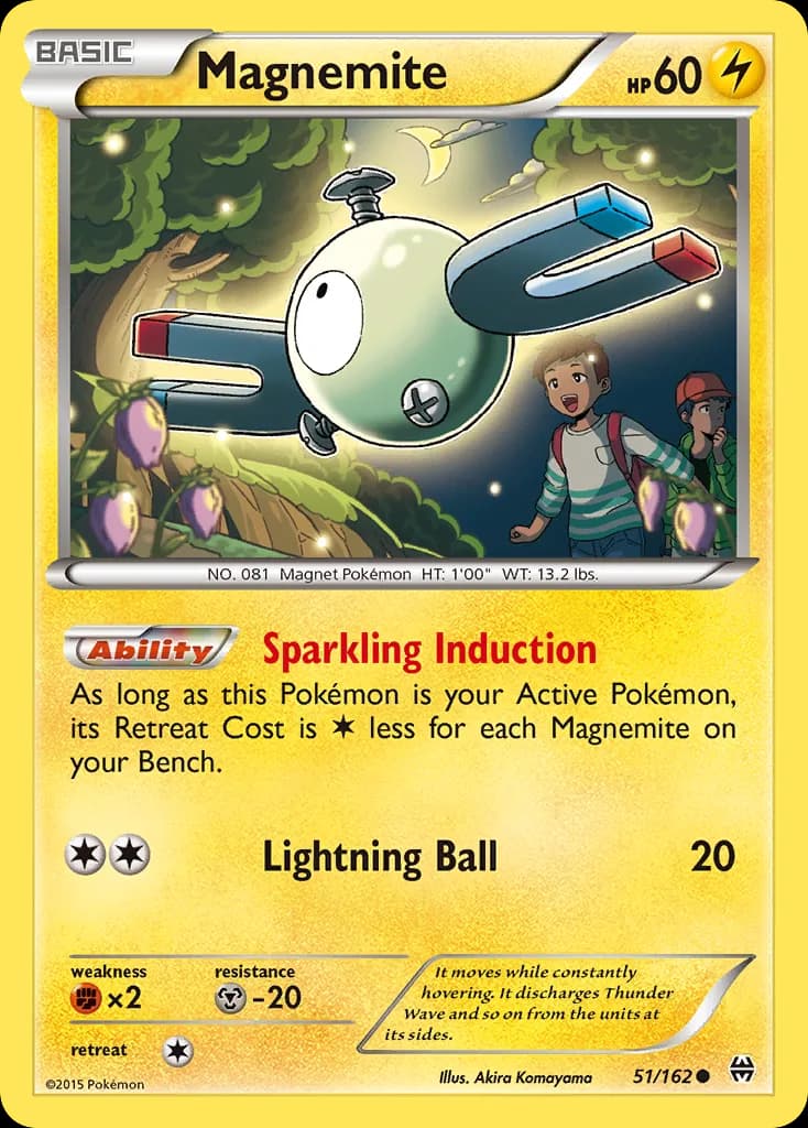 BREAKthrough Magnemite card front, 51/162